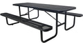 6FT Rectangular Metal Picnic Table by MakeaGoodChoose