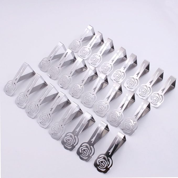 24 Pack Tablecloth Clips for Outdoor Thick Tables, Picnic Table Cloth Holder by Unknown