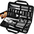 POLIGO 29 PCS BBQ Grill Accessories Stainless Steel BBQ Tools Grilling Tools Set by POLIGO