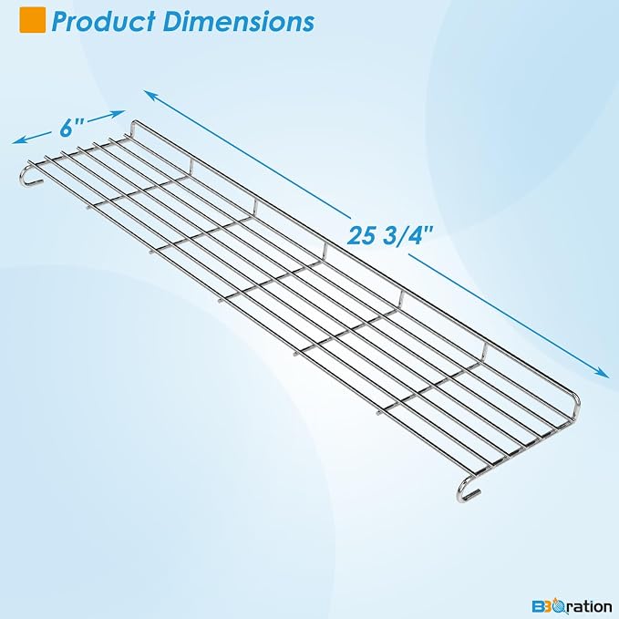66044 Warming Rack for Weber Genesis II 300 Grill Parts Genesis ii E-310 ii - Image 3