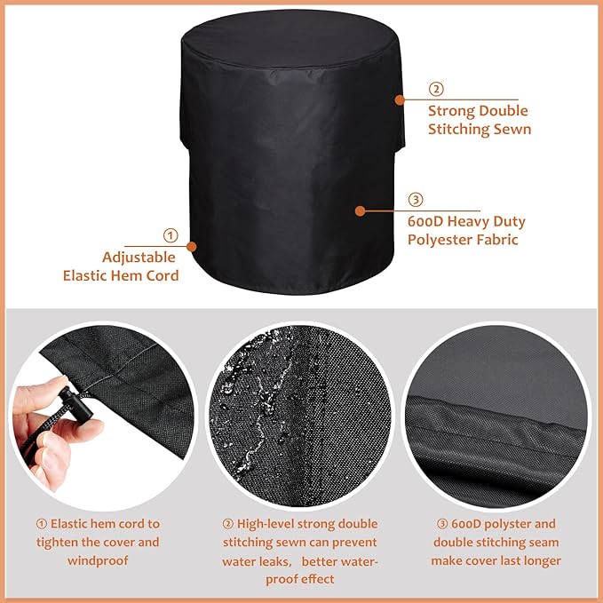 SheeChung Outdoor Fireplace Cover - Image 4