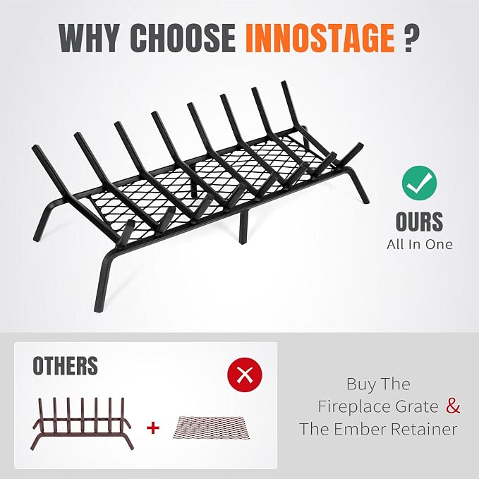 INNO STAGE Fireplace Grates - Image 3