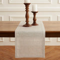 Solino Home Linen Striped Table Runner 120 Inches Long by SolinoHome