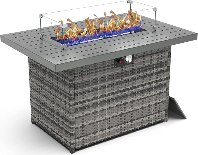 44 Inch Propane Gas Fire Pits Table - Image 2