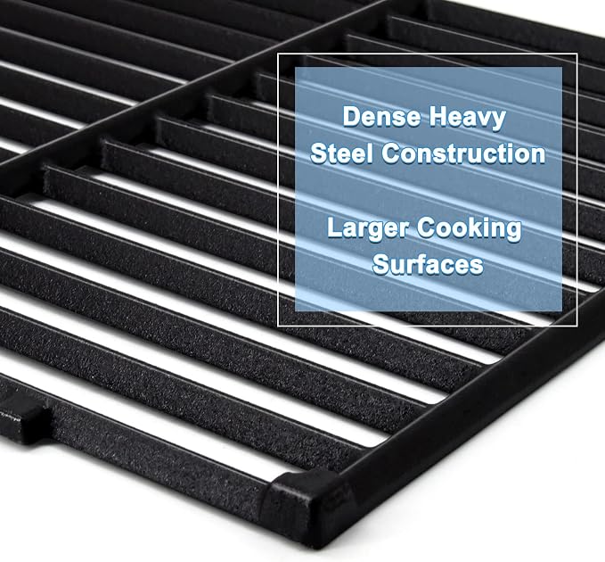 Adviace 19.5 Inch Cast Iron Grill Grates - Image 5