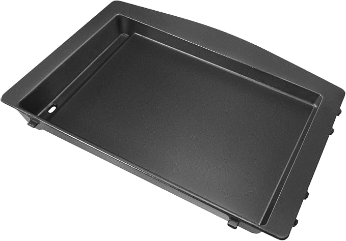 GasSaf 7599 Cast Iron Griddle for Weber Genesis II 300/600, Flat Top Grill Pan by GasSaf
