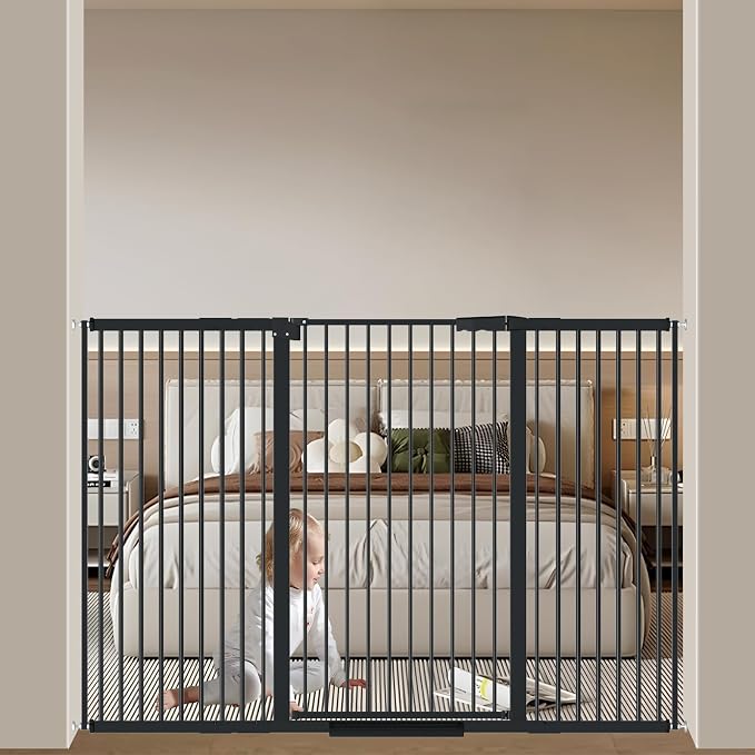 40.55" Tall 1.37" Ultra Narrow Spacing Dogs Pets Baby Gate by AiWMGL