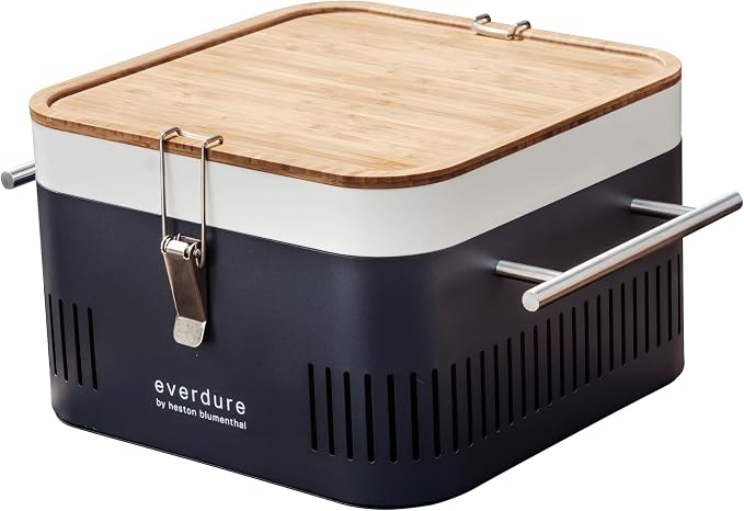 Everdure CUBE Portable Charcoal Grill, Tabletop BBQ, Perfect Tailgate, or - Image 2