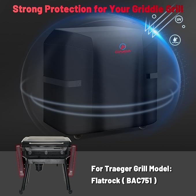 Comnova Grill Cover for Traeger Flatrock - Image 5
