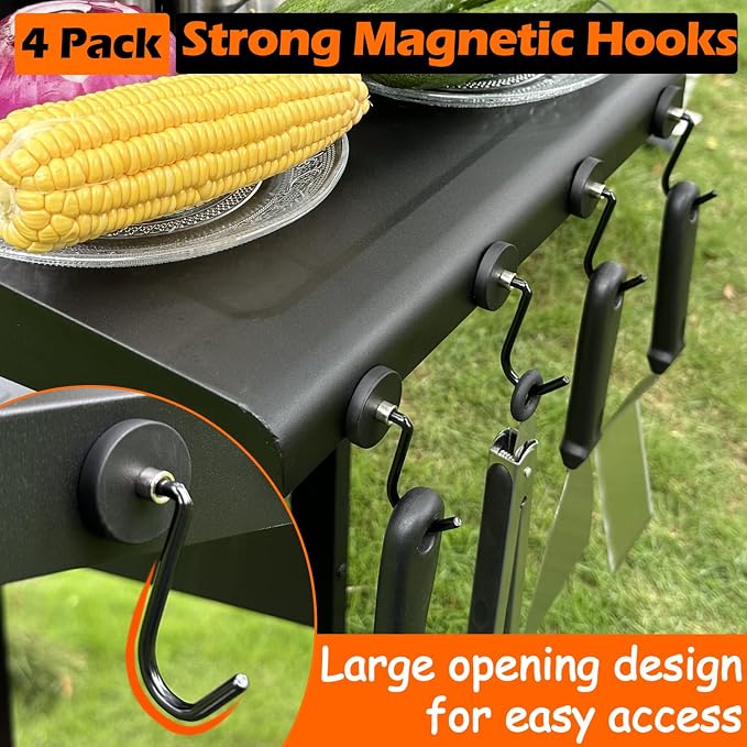 Magnetic Grill Hooks, Strong Magnetic Hook - Image 7