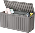 Outdoor Storage Box, Resin Deck Boxes Indoor and outdoor, Waterproof Storage by NBYSGO