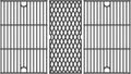 Cast Iron Cooking Grates for Pit Boss 1000 Series Austin XL Rancher XL Grill by WelcometoFlameDuty