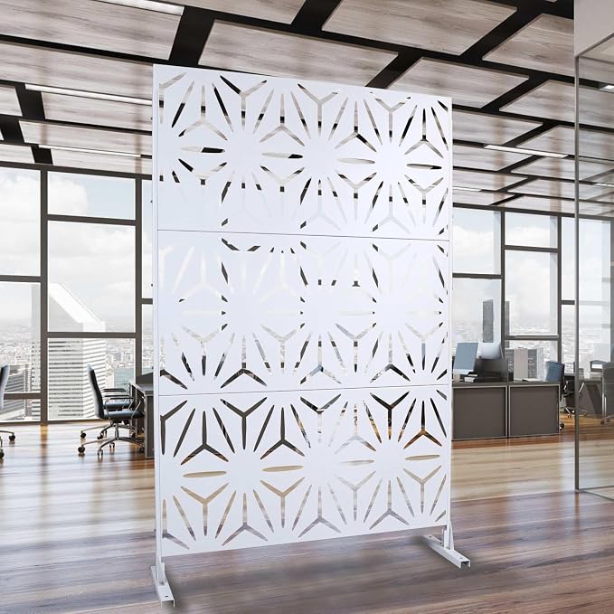 Outdoor Privacy Screen, Steel Privacy Divider - Image 2