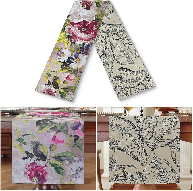 Double-Sided Table Runner by BOAOYIGE