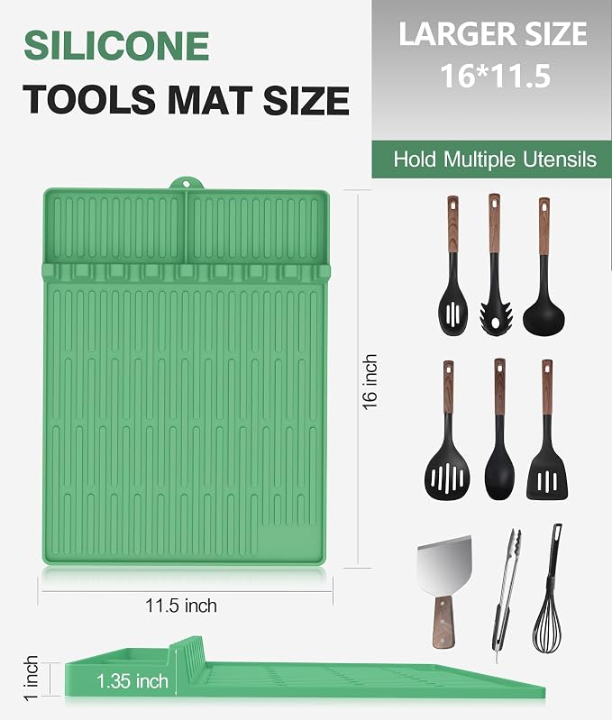 Silicone Griddle Tools Mat for Blackstone - Image 3