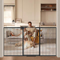 40.55" Tall 1.37" Ultra Narrow Spacing Dogs Pets Baby Gate by AiWMGL
