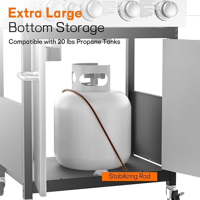 Veralune 4 Burner Gas Grill - Image 6