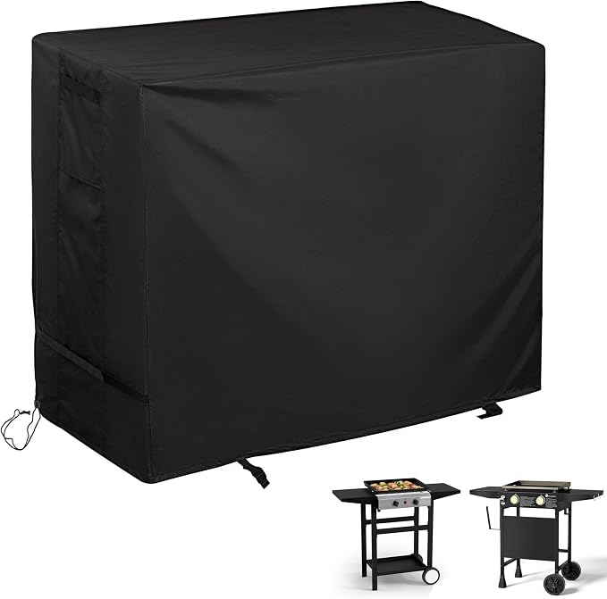 Grill Cover for KingChii 2-Burner 19" Outdoor Flat Top Propane Griddle by Unknown