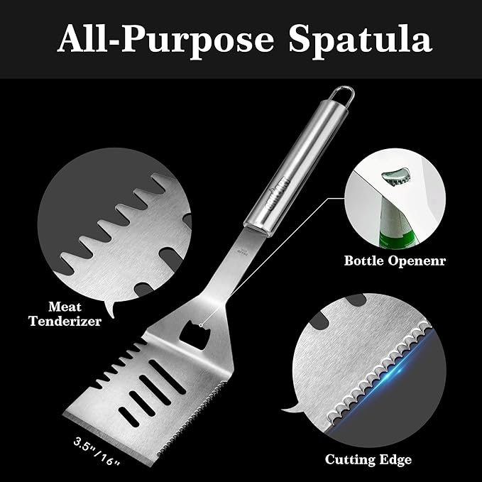 GRILLART Grill Tools Grill Utensils Set - Image 4