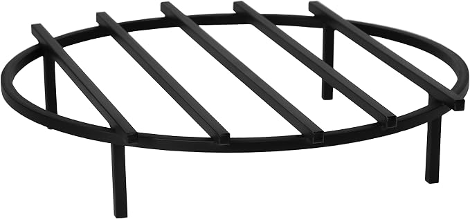 SteelFreak Classic Round Fire Pit Grate, 24 Inch Diameter by SteelFreak