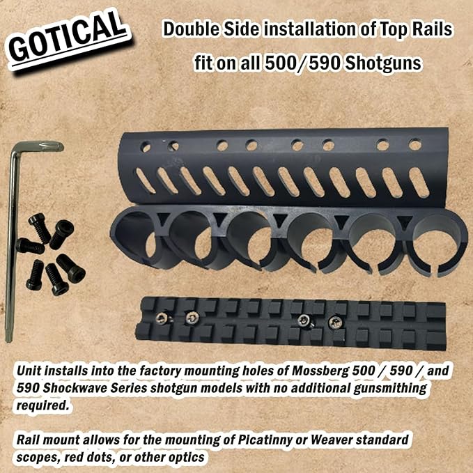 Gotical – Quick Detach Saddle Side 12 Gauge 6 Round Shell Holder Carrier Plate - Image 5