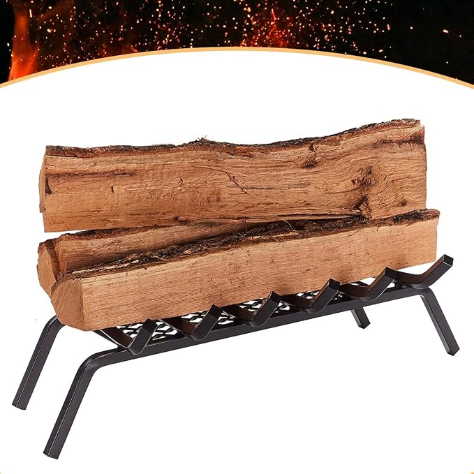 Heavy-Duty Steel Fireplace Grate - Image 2