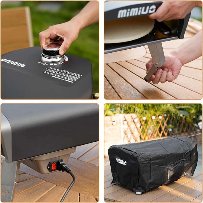 Mimiuo Outdoor Gas Pizza Oven - Image 4