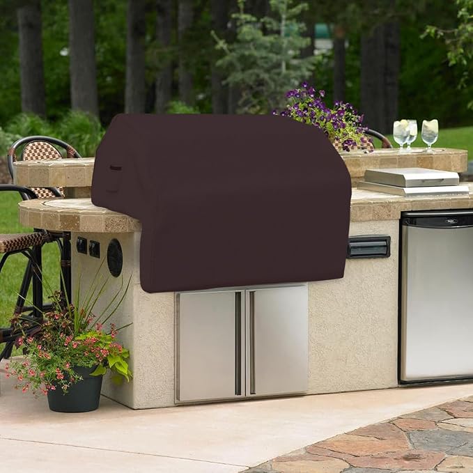 Covers & all Built-in Outdoor Grill Cover, Durable 12 Oz Waterproof Cover Max - Image 5