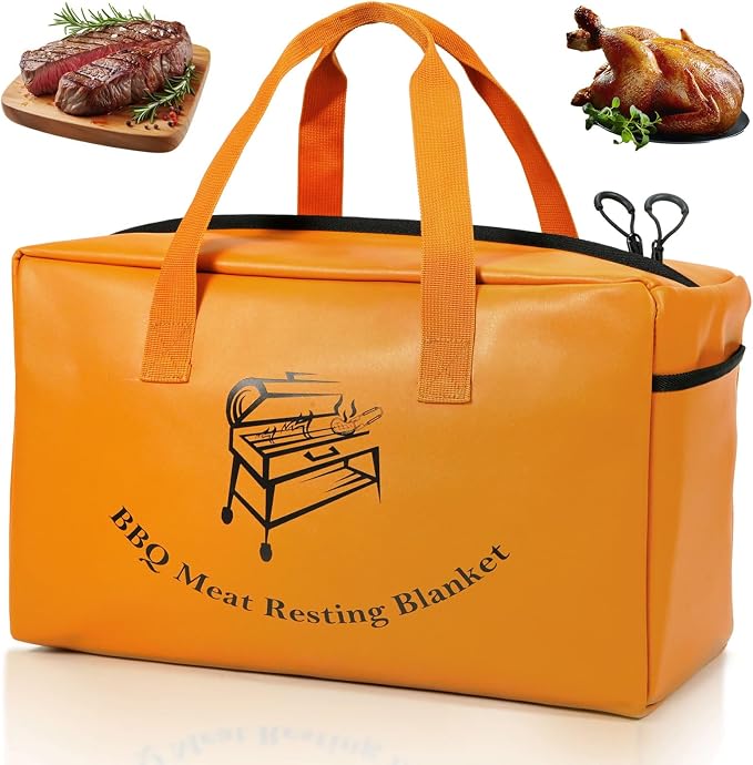 BBQ Blanket for Resting Meat, Insulated Meat Resting Bag, Meat Resting Bag by Strong+Hammer