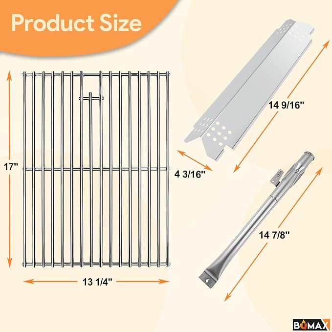 BQMAX Grill Parts for Nexgrill 5 Burner Gas Grill 720-0888 720-0888A 720-0888N - Image 3