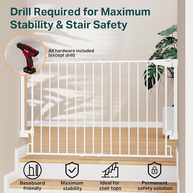 Cumbor Expandable 31.6-48" Baby Gate - Image 6