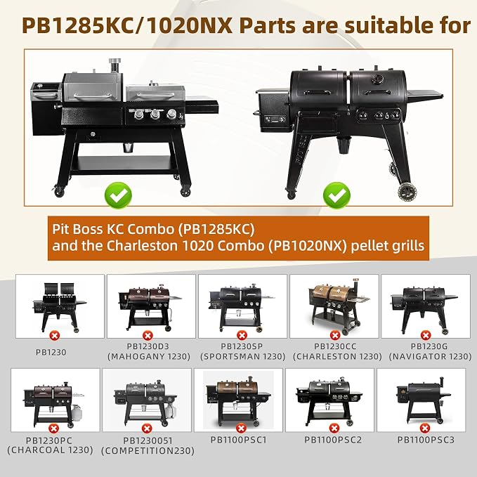 PB1285KC Flame Broiler Kit for Pit Boss KC Combo Pellet Grills, PB1285KC - Image 2