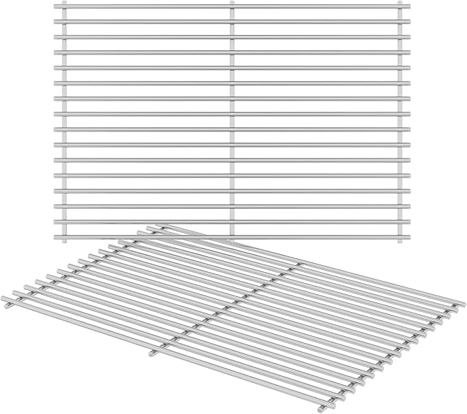 17.5 inch Stainless Steel Grill Cooking Grates Replacement Parts by DPZM