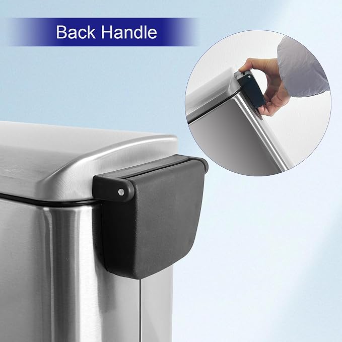 Bathroom Trash Can，5L/1.3 Gallon Trash Can - Image 7