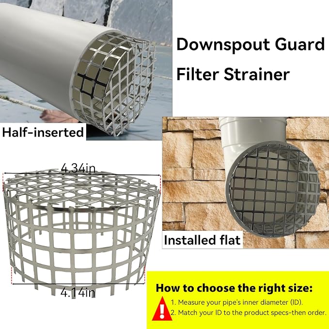 PVC Termination Mesh Vent Cover Cap, 304 Stainless Steel - Image 3