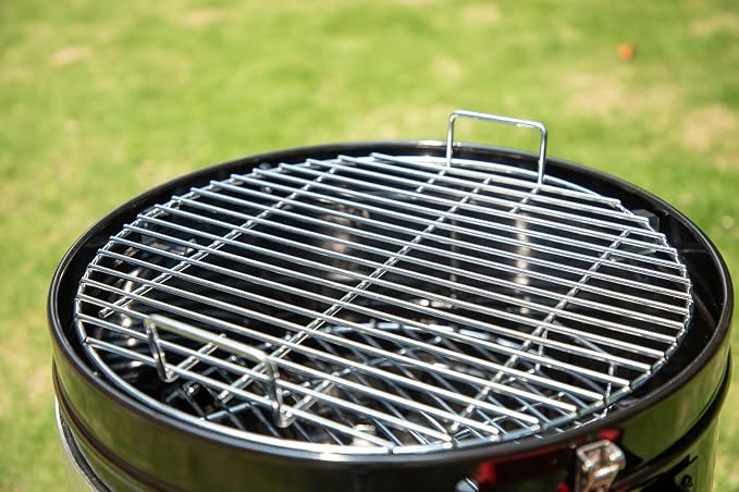 Sophia & William 18-Inch Vertical Charcoal Smokers BBQ Grills - Image 6
