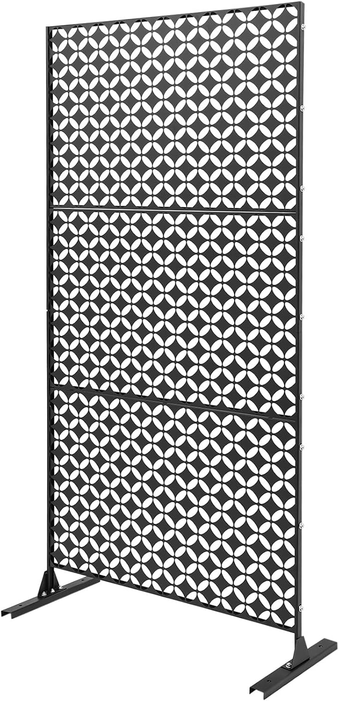 Outdoor Metal Privacy Screen by WANLECY