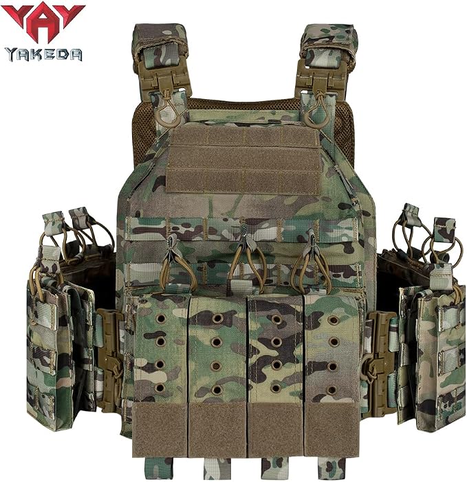 YAKEDA Quick Release Tactical Outdoor Vest - Image 2