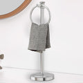 Hoimpro 17 Inch Stand Hand Towel Holder Towel Bar Towel Hanging Ring, Free by Hoimpro