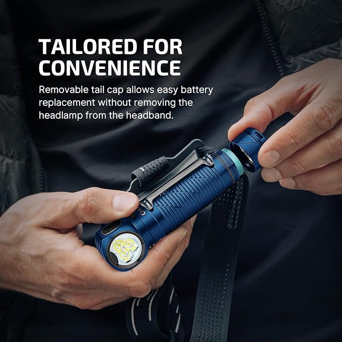 OLIGHT Perun 3 Rechargeable Headlamp Flashlight, 3000 Lumens LED Headlight - Image 8