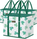 BALEINE 3Pk Reusable Grocery Bags, Foldable Shopping Bags by BALEINE