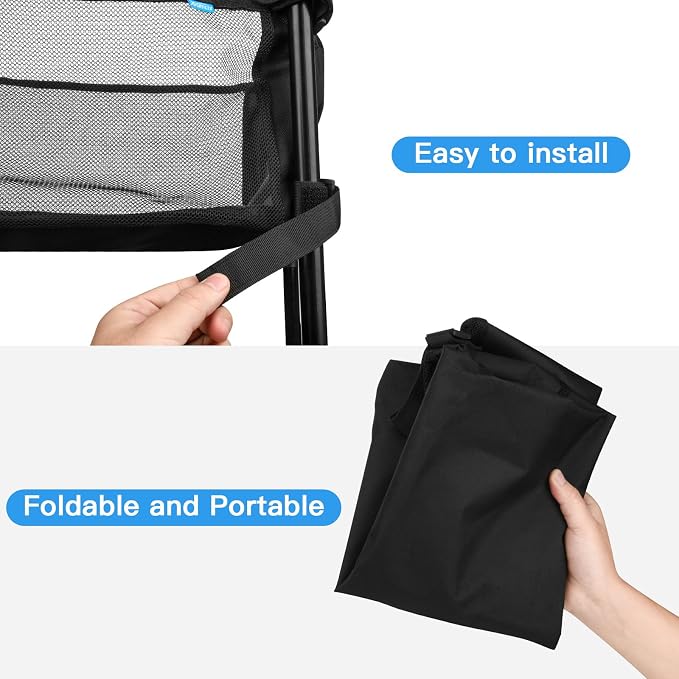 Xxerciz Storage Basket for Coleman Outdoor Camping Table, Portable Mesh Bag - Image 5