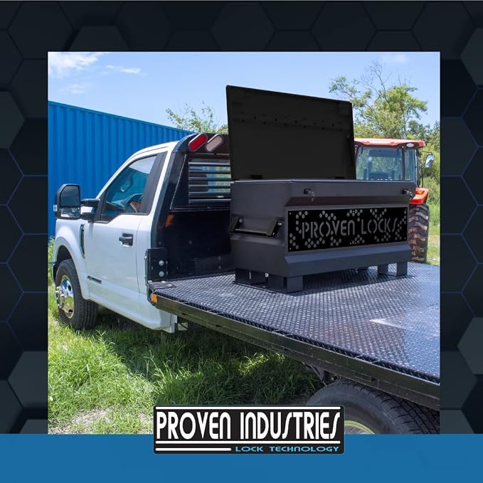 Proven Industries 48" Job Site Box, Heavy Duty Steel Tool Box, Made in the USA - Image 6