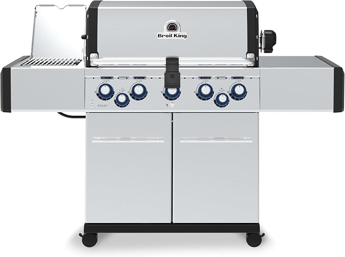 Broil King 958947 Regal S 590 Pro IR Natural Gas Grill, Stainless Steel by BroilKing
