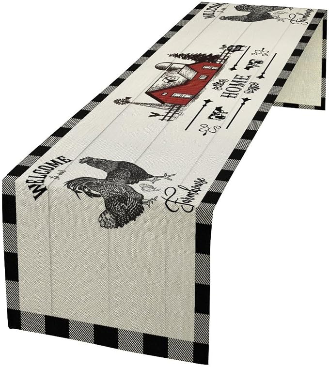 Rooster Table Runners by Unknown