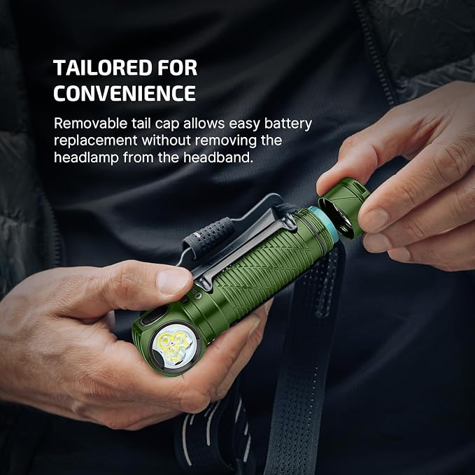 OLIGHT Perun 3 Rechargeable Headlamp Flashlight, 3000 Lumens LED Headlight - Image 8