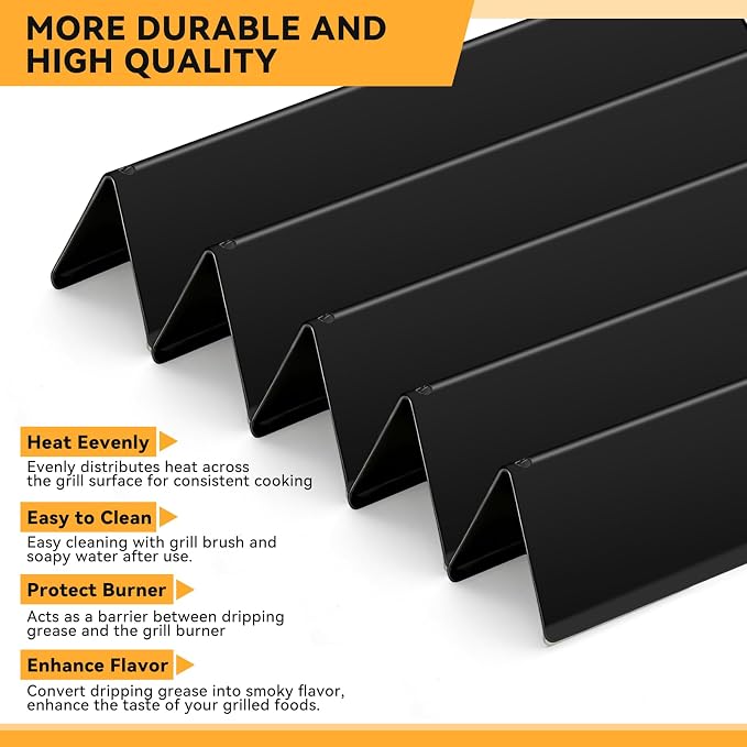 15.3 inch Flavorizer Bars for Weber Spirit Grill Parts Spirit I & Spirit II - Image 5