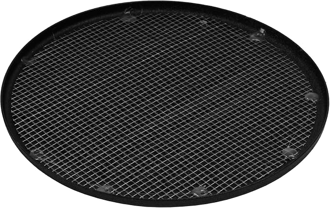 Square Ventilation Grille / 5" Inch Inside Measurement/Black Metal Air Vent - Image 5