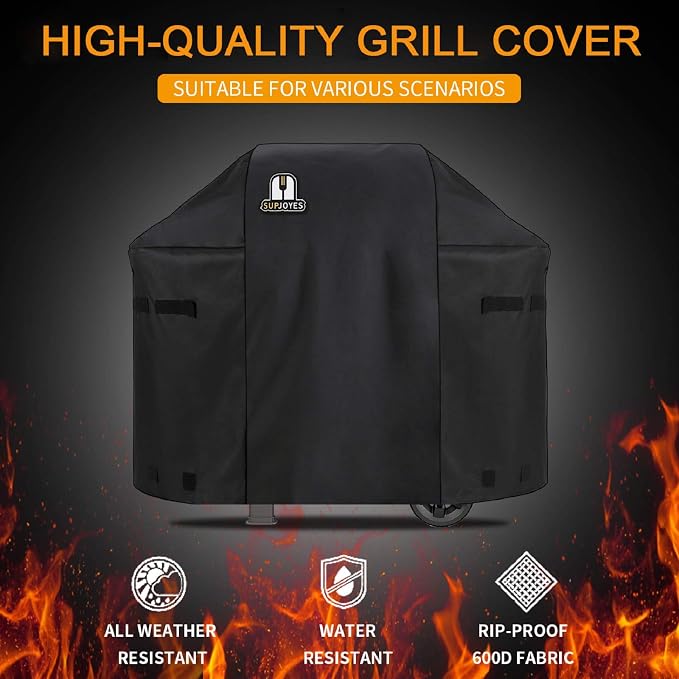 SUPJOYES Gas Grill Cover for Weber Spirit II 210, 48 Inch BBQ Grill Covers - Image 6