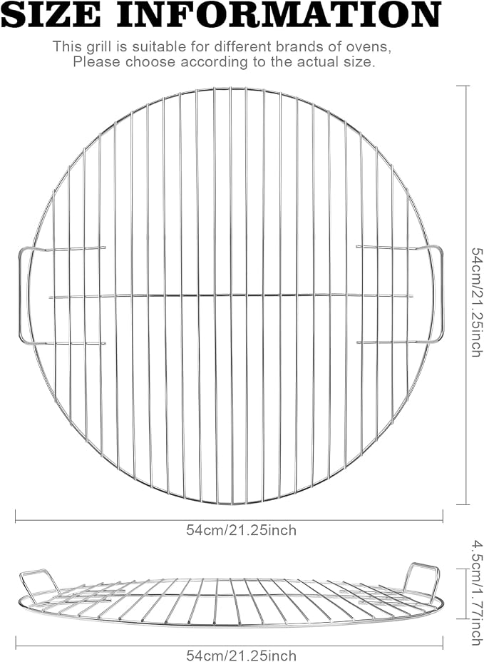 Replacement Cooking Grate, Fits 22 inch Weber Charcoal Grills - Image 3